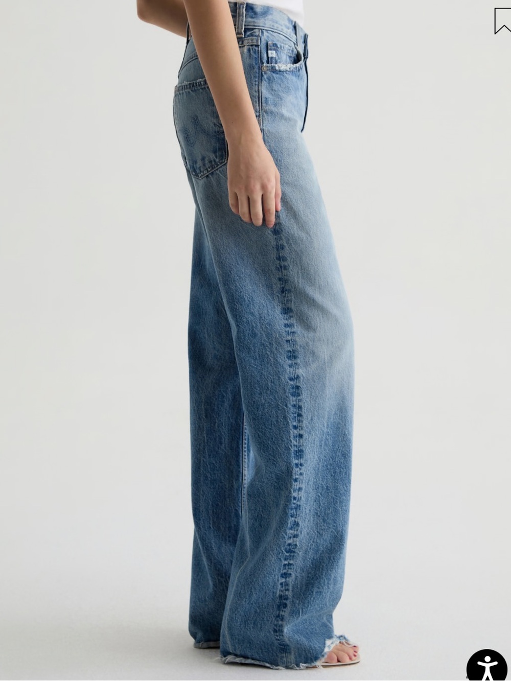 AG ‘Billie’ Low Slung Baggy Denim (worn twice)